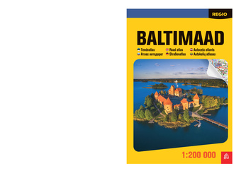 The road atlas of Baltic countries