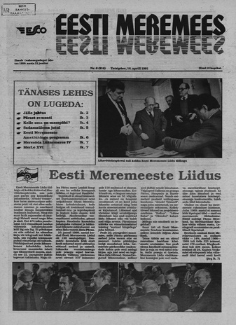 Eesti Meremees ; 6 1991