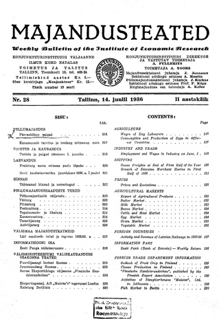 Majandusteated ; 28 1936-07-14