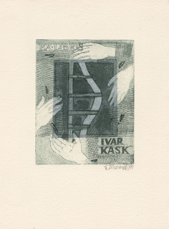 Ex-libris Ivar Kask 