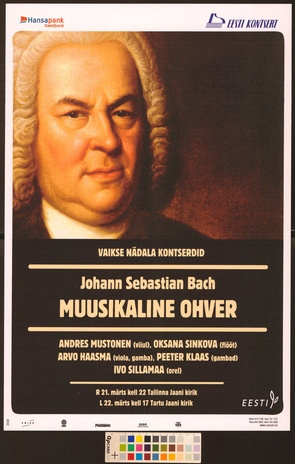 Johann Sebastian Bach : muusikaline ohver 