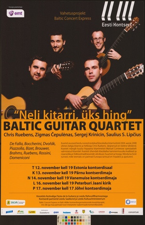 Baltic Guitar Quartet 