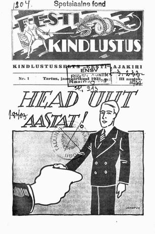 Eesti Kindlustus ; 1 1931-01