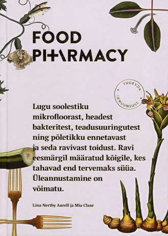 Food Pharmacy : lugu soolestiku mikrofloorast, headest bakteritest, teadusuuringutest ning põletikku ennetavast ja seda ravivast toidust. Ravi eesmärgil määratud kõigile, kes tahavad end tervemaks süüa. Üleannustamine on võimatu 