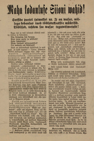 I Riigikogu valimised 27.-29.novembril 1920.a.