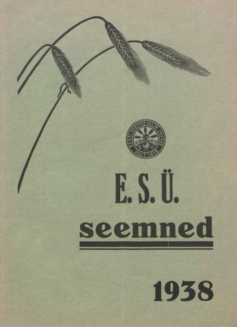 Eesti Seemnevilja Ühisus : [hinnakiri] ; 1938
