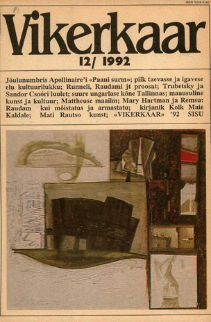Vikerkaar ; 12 1992