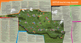 Kotuse tourist map-booklet