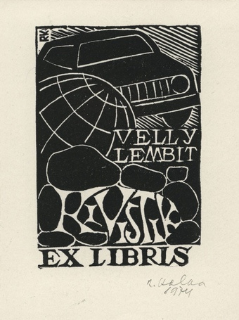 Velly Lembit Kivistik ex libris 