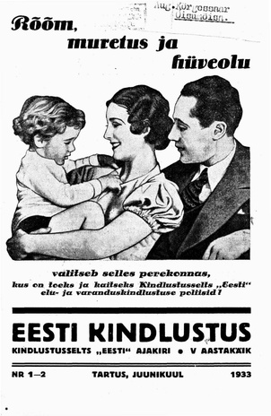 Eesti Kindlustus ; 1-2 1933-06