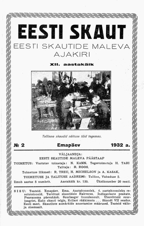 Eesti Skaut ; 2 1932-11