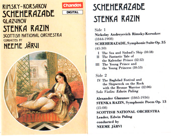 Scheherazade : symphonic suite, op. 35 /