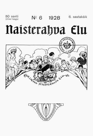 Naisterahva Elu ; 6 1928-07