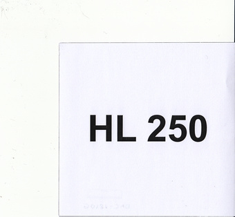 HL 250 : Eesti Muusikafondi heliarhiiv