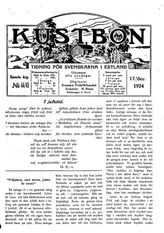 Kustbon ; 44/45 1924