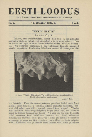 Eesti Loodus : 3 1933-10-15