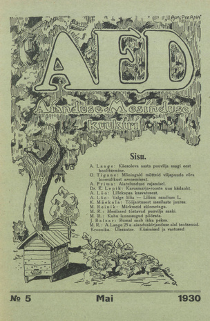 Aed : aianduse ajakiri ; 5 1930-05