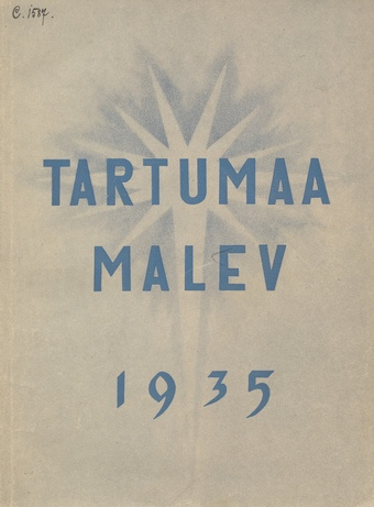 Tartumaa malev. 1935 I :