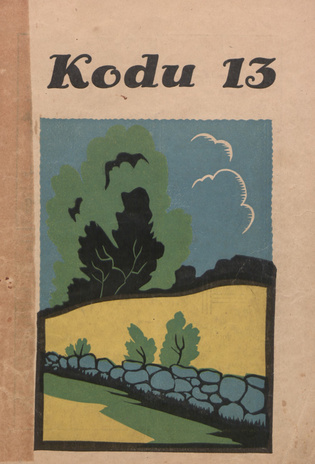 Kodu : perekondlik kirjanduse, teaduse ja kunsti ajakiri ; 13 1936-07-03