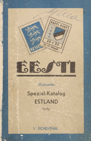 Estland : Spezial-Katalog [estnischer Postwertzeichen] 
