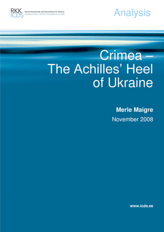 Crimea – the Achilles' heel of Ukraine