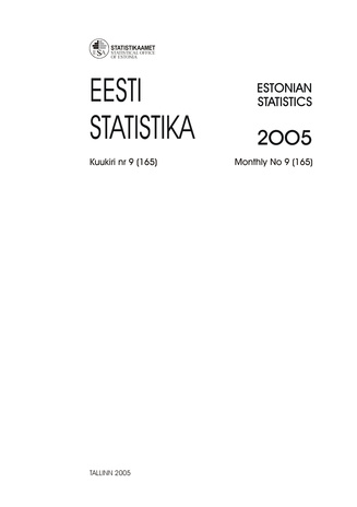 Eesti Statistika ; 9