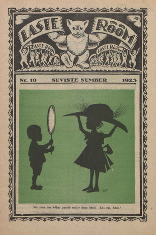 Laste Rõõm : suviste number ; 10 1923