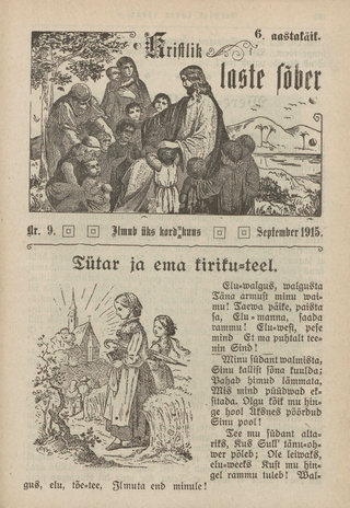 Kristlik Laste Sõber ; 9 1915-09