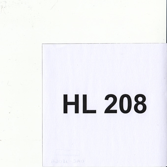 HL 208 : Eesti Muusikafondi heliarhiiv