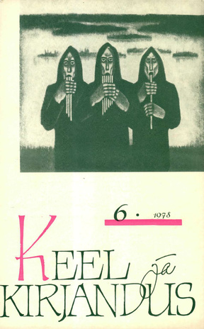 Keel ja Kirjandus ; 6 1978-06