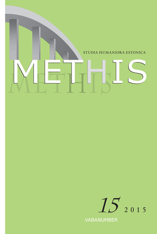Methis. Studia humaniora Estonica ; 15 2014