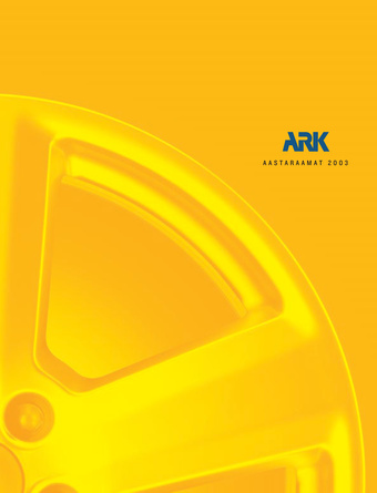 ARK aastaraamat 2003 = ARK annual report 2003