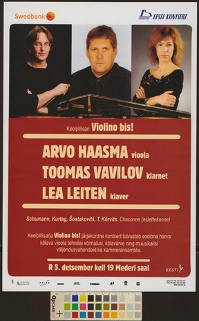 Arvo Haasma, Toomas Vavilov, Lea Leiten