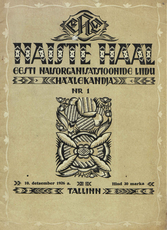 Naiste Hääl ; 1 1926-12-10