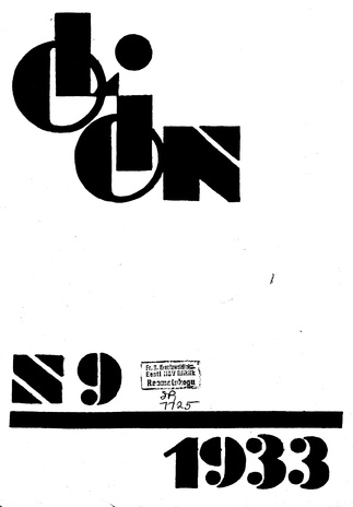 Olion ; 9 (45) 1933-09