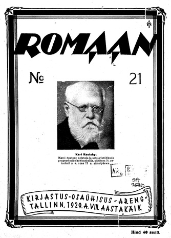 Romaan ; 21 (183) 1929-11