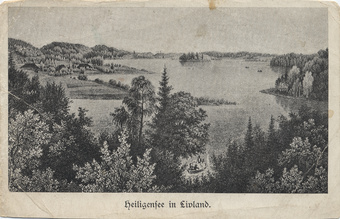 Heiligensee in Livland