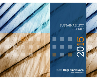 Sustainability report ; 2015
