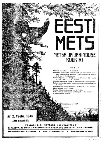 Eesti Mets ; 2 1944