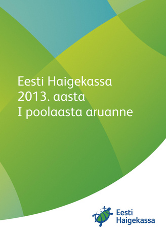 Eesti Haigekassa 2013. aasta I poolaasta aruanne
