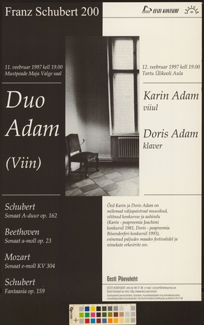 Duo Adam : Karin Adam, Doris Adam 