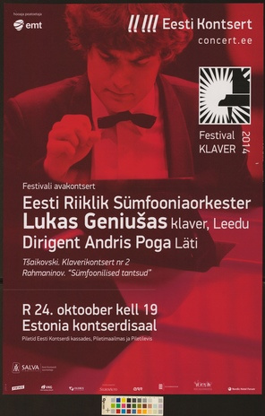 Eesti Riiklik Sümfooniaorkester, Lukas Geniušas, Andris Poga