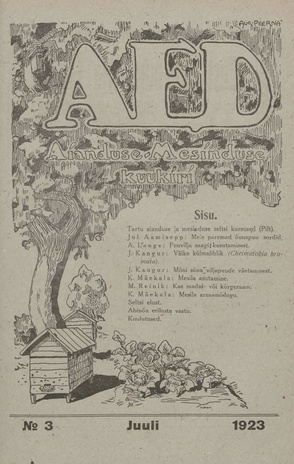 Aed : aianduse ajakiri ; 3 1923-07