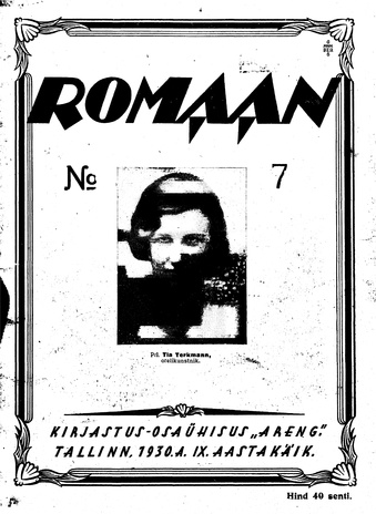 Romaan ; 7 (193) 1930-04