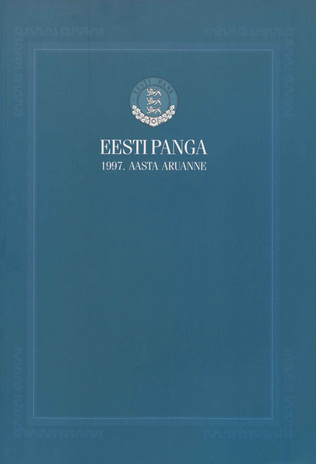 Eesti Panga 1997. aasta aruanne