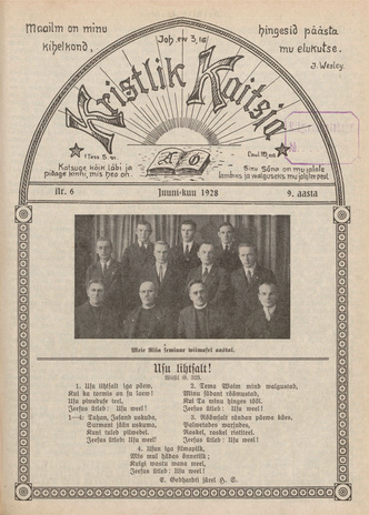 Kristlik Kaitsja : Eesti metodistide häälekandja ; 6 1928-06