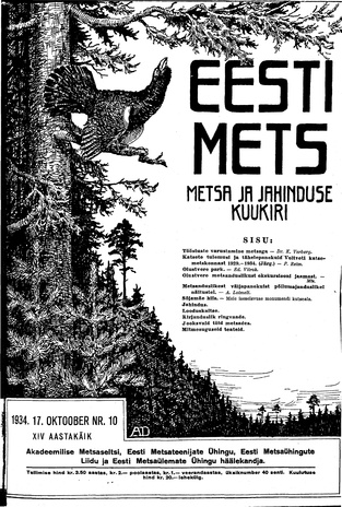 Eesti Mets ; 10 1934