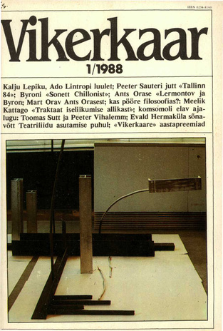 Vikerkaar ; 1 1988