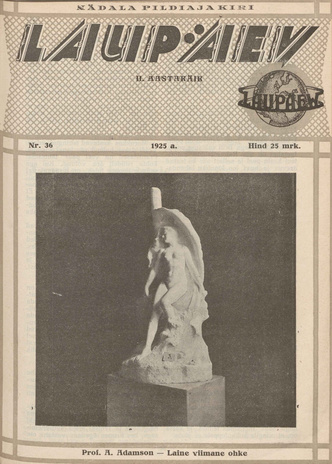 Laupäev : nädala pildileht ; 36 1925