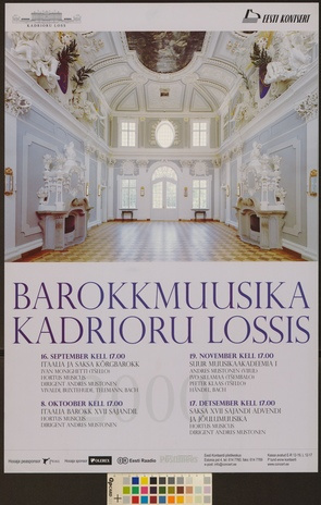 Barokkmuusika Kadrioru lossis : 2000 